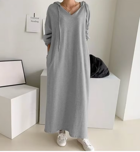 CAMILLA - Cozy Hooded Dress